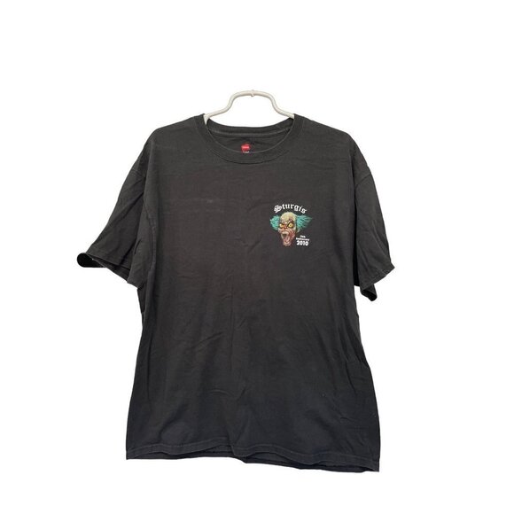 Sturgis 2010 Crazy Clown Biker Rally South Dakota T Shirt Size XL - Picture 1 of 4